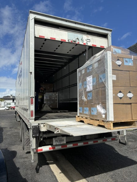 A custom order bering shipped