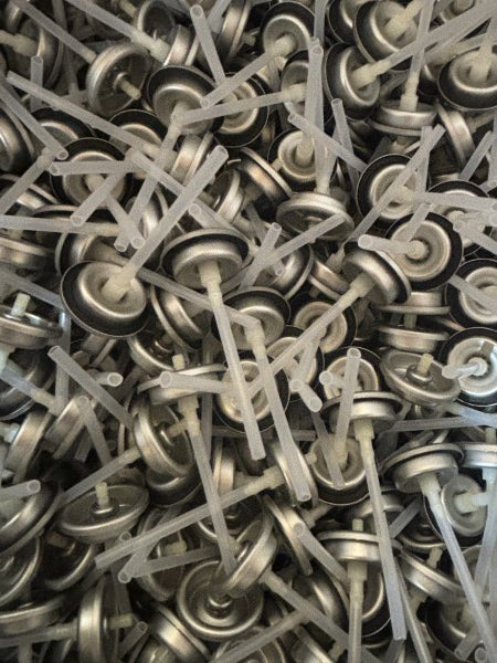 Valves control the flow of gas